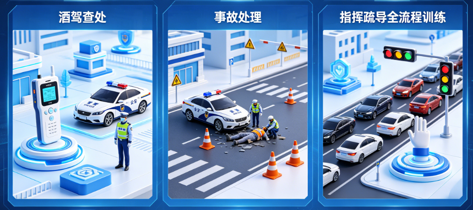 VR 交警实训平台